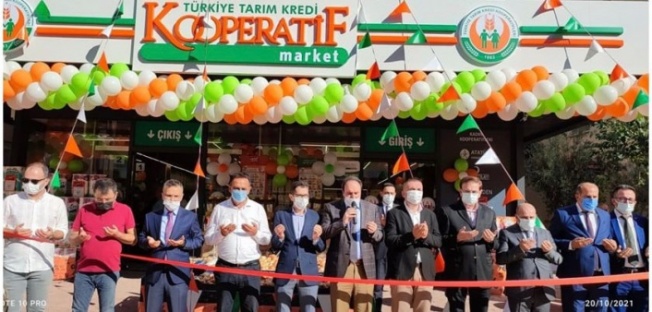 Alanya’nın kooperatif marketi açıldı