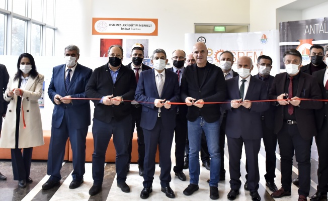 Antalya OSB'ye MESEM irtibat bürosu açıldı