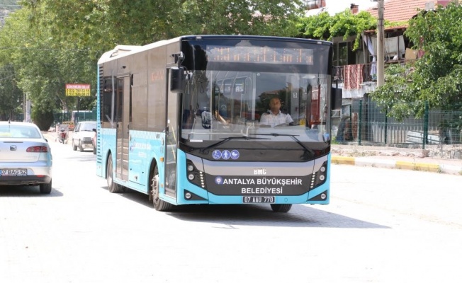 Antalya’da toplu ulaşıma yüzde 25 zam